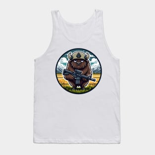 Tactical Bison Buffalo Tank Top